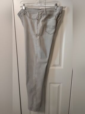 Ana Womens Jeans Blue Denim Skinny Light Wash Pockets Stretch Zip Size 12